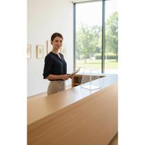 Urna Acrílica Sorteios e Promoções 7,5x20x13cm