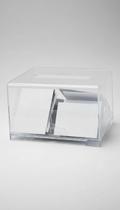 Urna Acrílico Cristal Com Display e Trava