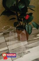 Urna Caixa Acrilico Cristal Piramide 30 Cm 30x20x12cm