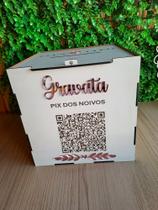urna casamento pix dos noivos