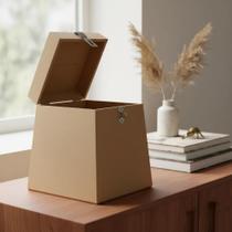 Urna Cofre Mdf Cru Caixa Sorteio Igreja / Casamento N3