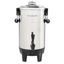 Urna de café Homecraft Quick-Brewing 1000W 7,5L em aço inoxidável