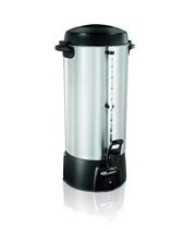 Urna de café Proctor Silex 45100R 100 xícaras de alumínio escovado Urna de café Proctor Silex 45100R 100 xícaras de alumínio escovado