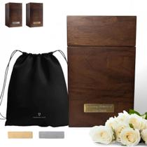 Urna de cremação Redwood Studio Wood for Human Ashes Large