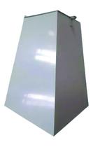 Urna Em Acrílico Branco 15x25x30cm Urna Em Acrílico Branco 15x25x30cm