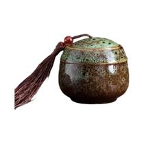 Urna Mini De Cerâmica De 70ml Para Cremação, Recipiente Memorial Para Animais De Estimação,