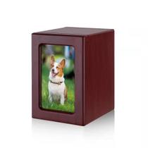 Urna para Animal de Estimação Cuodia 8,4 x 9 x 12,4 cm Madeira e Colar Urna para Animal de Estimação Cuodia 8,4 x 9 x 12,4 cm Madeira e Colar