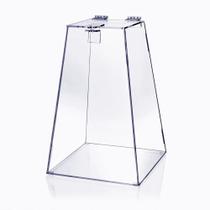Urna Piramide em acrilico p/ 5500 cupons