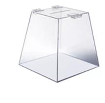 Urna Pirâmide Em Acrílico Transparente