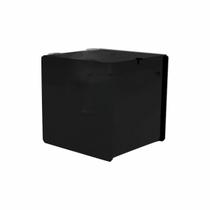 Urna Quadrada Preta - 20cm Urna Quadrada Preta - 20cm