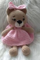 Ursinha vestido Amigurumi