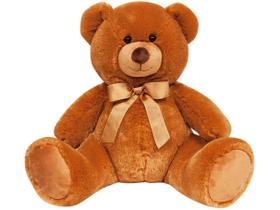 Ursinho De Pelucia Charles Chic Marrom 42cm Buba