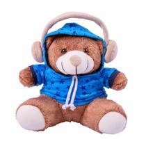 Ursinho de Pelúcia Com Fone Ursinho de Pelúcia Com Fone