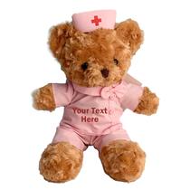 Ursinho de pelúcia de pelúcia Doctor Nurse personalizado 28 cm Ursinho de pelúcia de pelúcia Doctor Nurse personalizado 28 cm