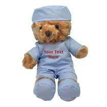 Ursinho de pelúcia de pelúcia Doctor Nurse personalizado 28 cm Ursinho de pelúcia de pelúcia Doctor Nurse personalizado 28 cm