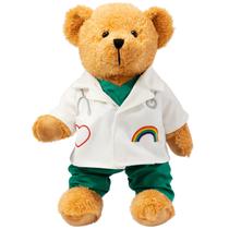 Ursinho de pelúcia de pelúcia HollyHome Doctor Bear 25 cm Ursinho de pelúcia de pelúcia HollyHome Doctor Bear 25 cm