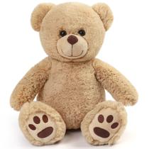 Ursinho de pelúcia Fancy Brown Teddy Bear, presente de 30 cm para crianças