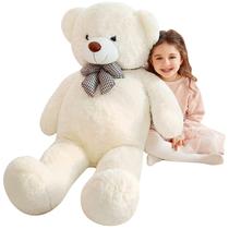 Ursinho de Pelúcia Gigante IKASA - 120cm - Branco