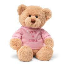 Ursinho de pelúcia GUND It's a Girl com camiseta de 30,5 cm Ursinho de pelúcia GUND It's a Girl com camiseta de 30,5 cm