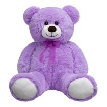 Ursinho de pelúcia HollyHome 36 cm roxo para crianças