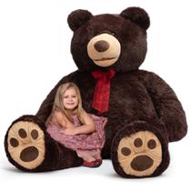 Ursinho de pelúcia HollyHome Giant 150 cm com brinquedo de pelúcia bordado Ursinho de pelúcia HollyHome Giant 150 cm com brinquedo de pelúcia bordado