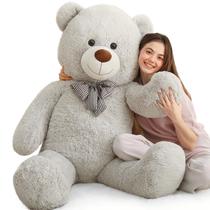 Ursinho de pelúcia MaoGolan Giant Plush 150 cm cinza em tamanho real Ursinho de pelúcia MaoGolan Giant Plush 150 cm cinza em tamanho real