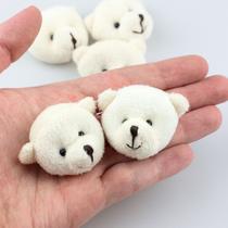 Ursinho de Pelúcia Mini Para Chaveiros Decoração Kit com 10 Ursinhos Lembrancinha