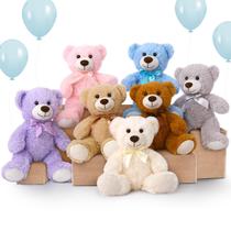 Ursinho de pelúcia MoriSmos Teddy Bear de 14 polegadas, pacote com 7 unidades para bebês Ursinho de pelúcia MoriSmos Teddy Bear de 14 polegadas, pacote com 7 unidades para bebês