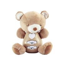 Ursinho de Pelúcia Musical com Luz e Sons Calmantes para Bebês