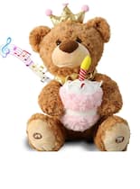 Ursinho de Pelúcia Musical Marsjoy - Feliz Aniversário com Cupcake CAA0137- Caa Toys Ursinho de Pelúcia Musical Marsjoy - Feliz Aniversário com Cupcake CAA0137- Caa Toys