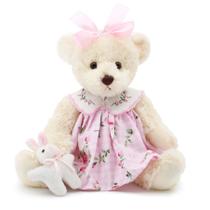 Ursinho de pelúcia Oitscute Small Baby 25 cm com roupas