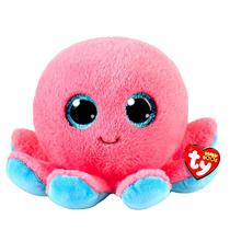 Ursinho de Pelúcia Polvo Sheldon Rosa de 16cm Ty Beanie Boos