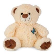Ursinho de Pelúcia Soft Creme 32 cm Antialérgico