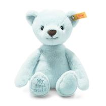 Ursinho de pelúcia Steiff Soft Cuddly Friends My First 10, azul claro