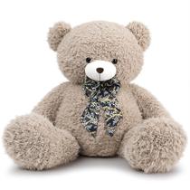 Ursinho de pelúcia Tezituor Big Teddy Bear 100 cm com gravata borboleta