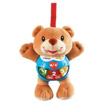 Ursinho de pelúcia VTech Happy Lights Bear Brown para bebês de 3 a 24 milhões Ursinho de pelúcia VTech Happy Lights Bear Brown para bebês de 3 a 24 milhões