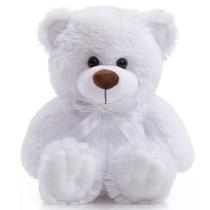 Ursinho de pelúcia WENMOTDY Super Color 35 cm branco