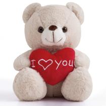 Ursinho de pelúcia ZGXIONG Eu te amo para namorada 30cm