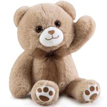 Ursinho de pelúcia ZGXIONG marrom com coração de pelúcia de 23 cm Ursinho de pelúcia ZGXIONG marrom com coração de pelúcia de 23 cm