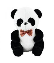 Ursinho Panda Pelúcia Sentado com Gravata Borboleta 23cm Ursinho Panda Pelúcia Sentado com Gravata Borboleta 23cm