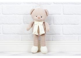 Ursinho tricot amigurumi para nicho e decoração infantil