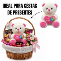 Ursinhos de Pelúcia 21 cm Kit com 50 Modelos Sortidos para Atacado Ursinhos de Pelúcia 21 cm Kit com 50 Modelos Sortidos para Atacado