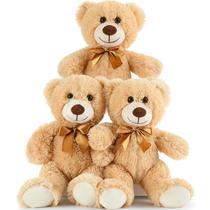 Ursinhos de pelúcia recheados MaoGolan, chá de bebê de 13,5 cm, pacote com 3 Ursinhos de pelúcia recheados MaoGolan, chá de bebê de 13,5 cm, pacote com 3