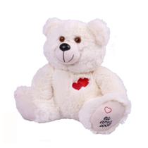 Urso Apaixonado P Marfim