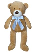 Urso ballu cor doce de leite 60 cm decoração quarto bebê