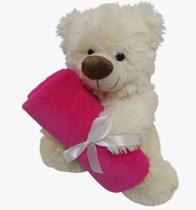Urso Cobertor rosa -cortex