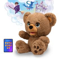 Urso de Histórias AI Story Bear Poe - Com App, 30 Idiomas e Seguro para Crianças