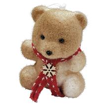 Urso de Natal Enfeite de Espuma