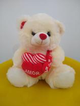 Urso de Pelúcia 24cm - Três Corações