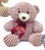Urso De Pelúcia 25Cm Com Lacinho FD5082 - Fizzy Urso De Pelúcia 25Cm Com Lacinho FD5082 - Fizzy